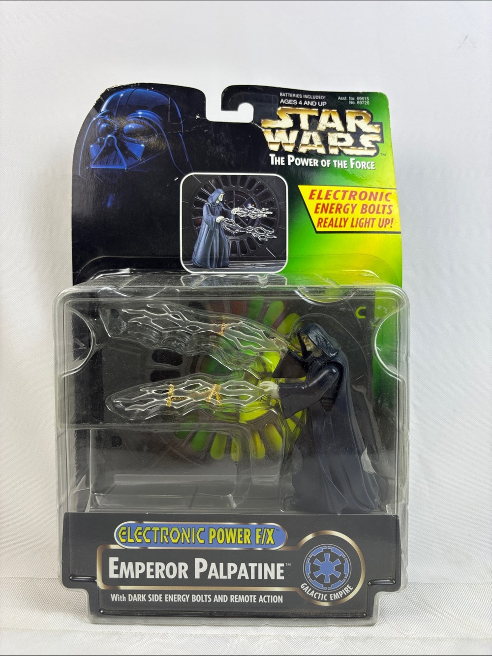 Star Wars Power Of The Force Emperor Palpatine Electronic Power Kenner 1997